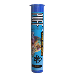 Single Infused Pre-Roll-PUFF-Rainbow Cookies x LA Kush Cake Bubble Hash Infused Pre-Roll-image-1