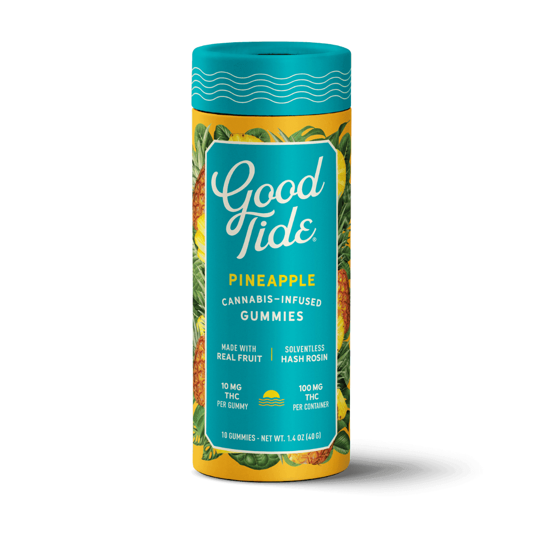 Solventless Rosin / Hash-Good Tide-Pineapple Solventless Hash Rosin Gummies