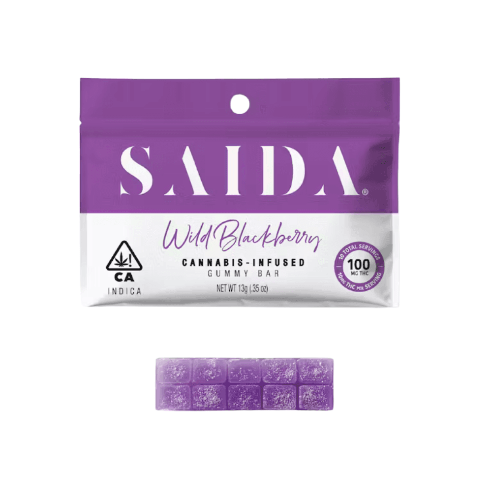 Gummies-Saida-Wild Blackberry Gummy Bar