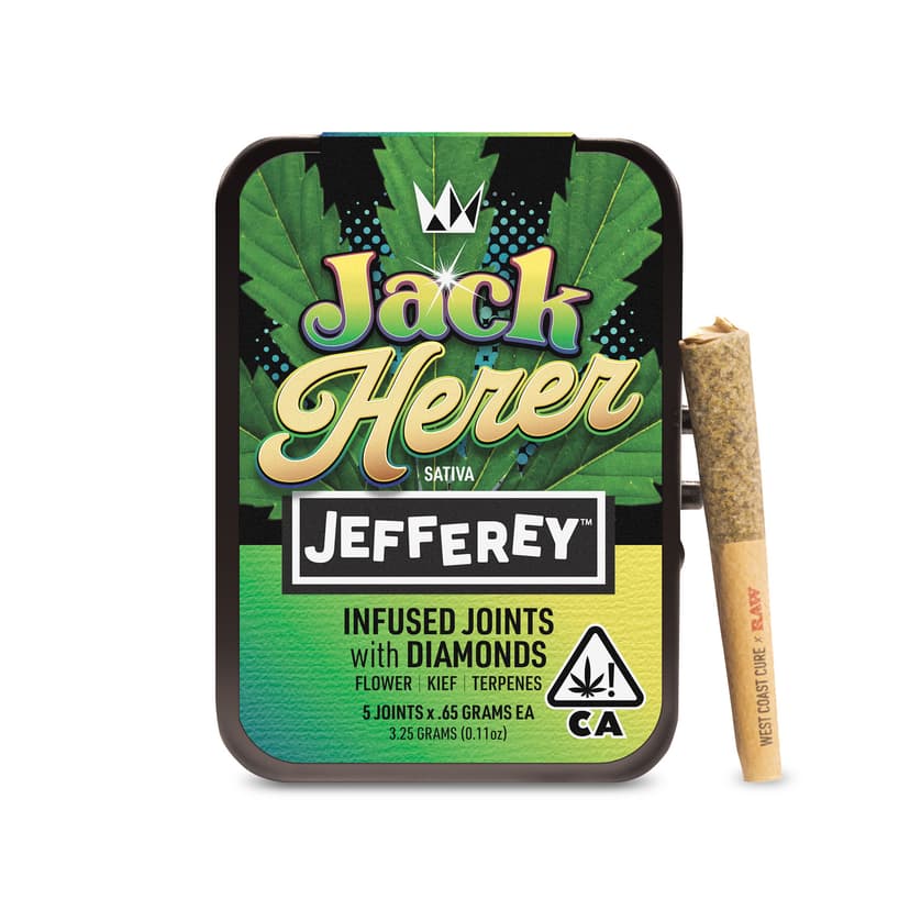 Jack Herer Jefferey Infused 0.65g 5-Pack