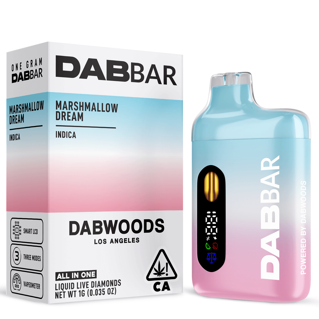 All-in-One-Dabwoods-Marshmallow Dream Liquid Diamonds DabBar