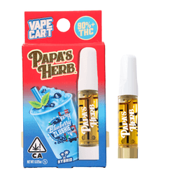 Premium Oil-Papa's Herb-Blueberry Zlushie Cartridge-image-1