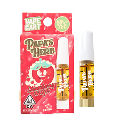 Premium Oil-Papa's Herb-Strawberry Cough Cartridge-image-1