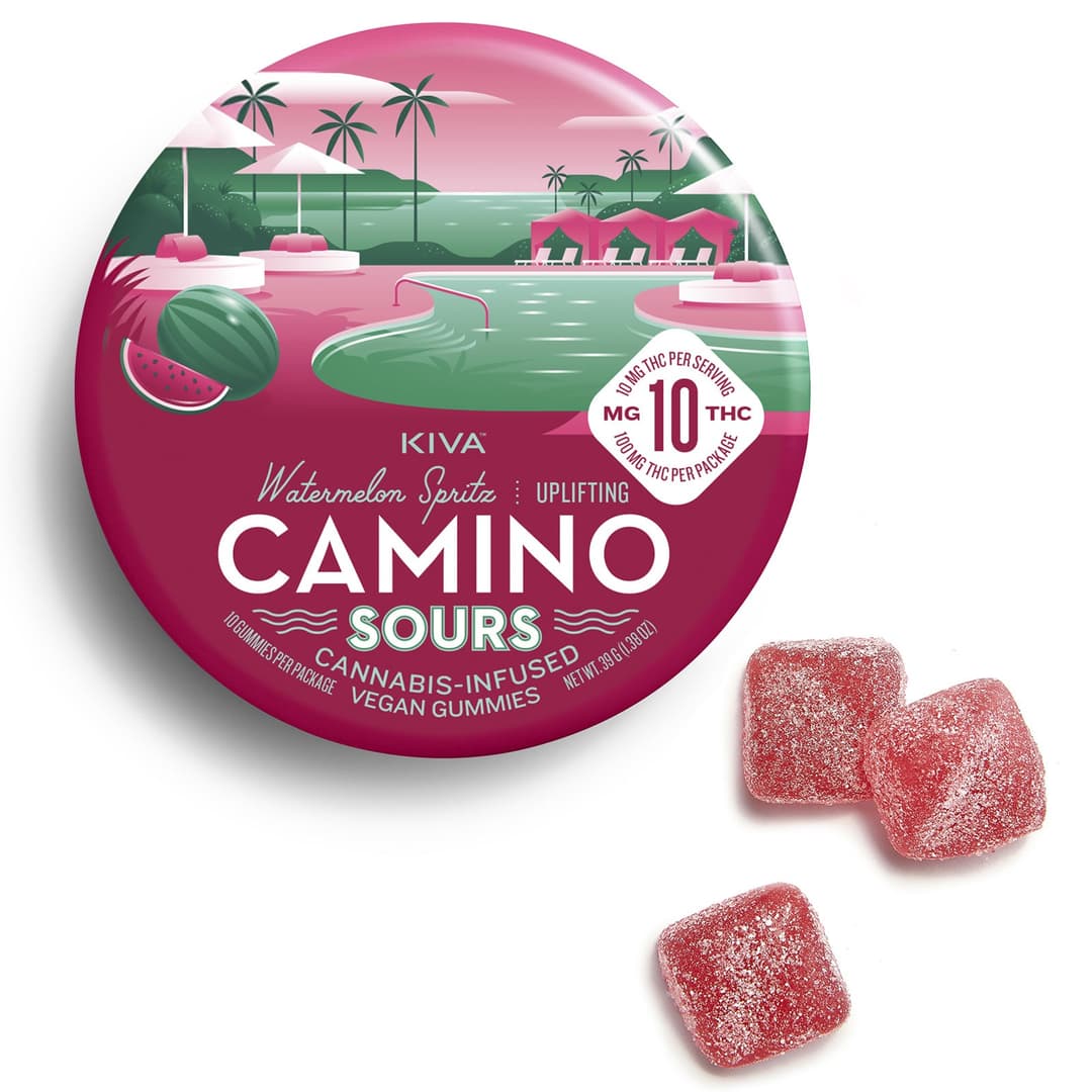 Gummies-Camino-Sour Watermelon Spritz Sour Gummies