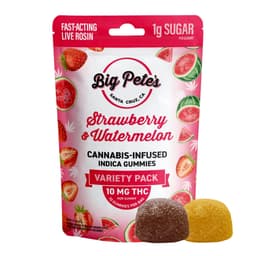 Gummies-Big Pete's Treats-Strawberry & Watermelon Live Rosin Gummies-image-1