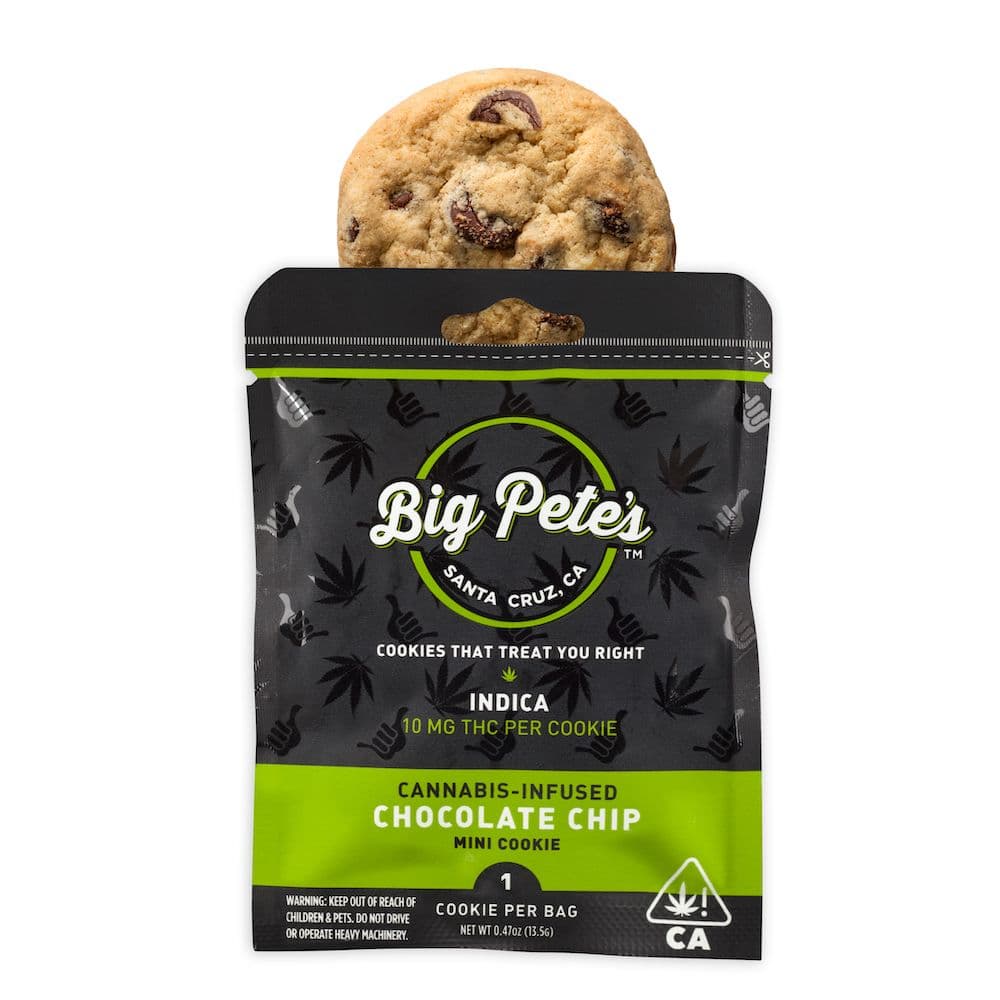 Baked Goods-Big Pete's Treats-Chocolate Chip Indica One Piece