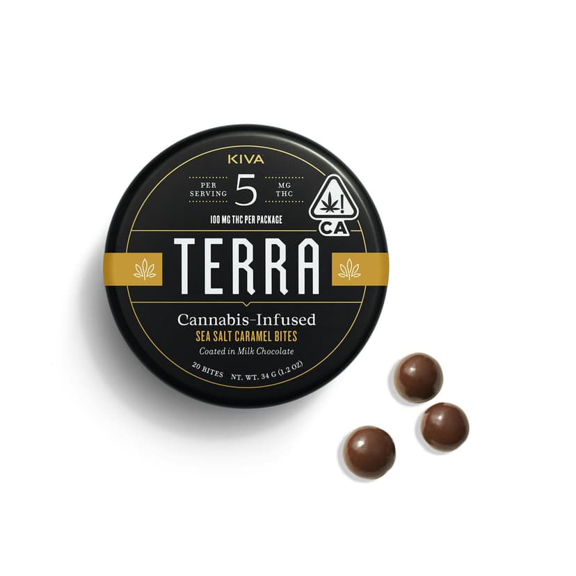 Milk Chocolate Sea Salt Caramel Terra Bites