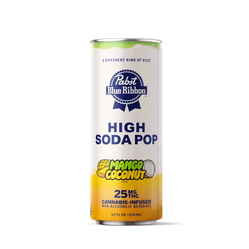 Mango Coconut High Soda Pop