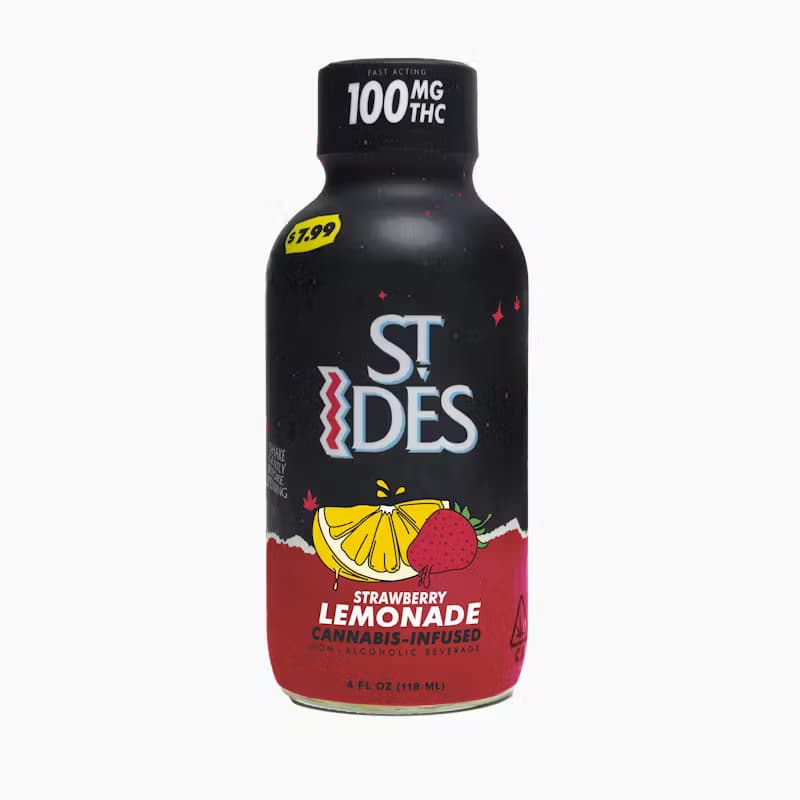 Beverages-St Ides-Strawberry Lemonade Shot