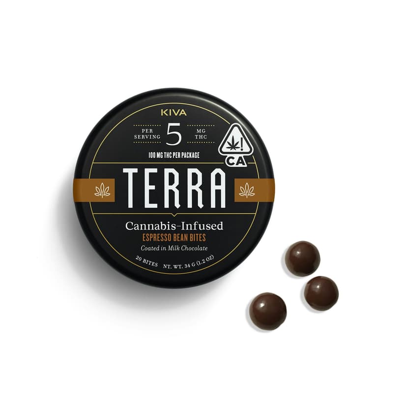 Terra Bites Dark Chocolate Espresso Beans