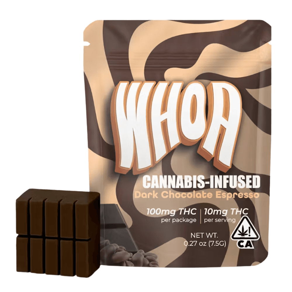 Edibles-Whoa -Chocolate Bites Dark Chocolate Espresso