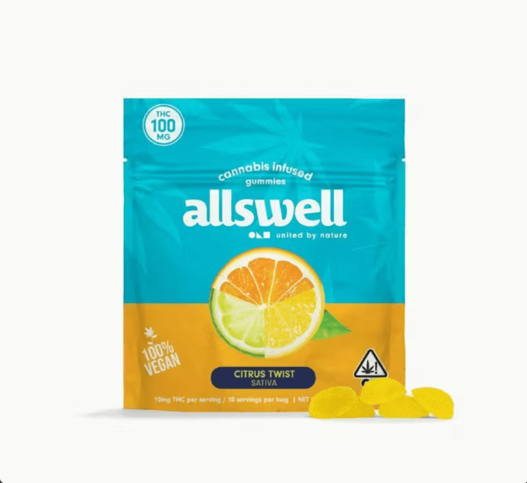 Gummies-Allswell-Citrus Twist 10pk Gummies