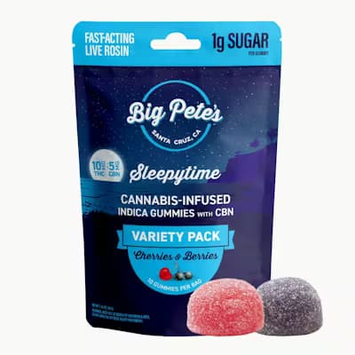 Cherries & Berries Live Rosin 2:1 CBN Gummies