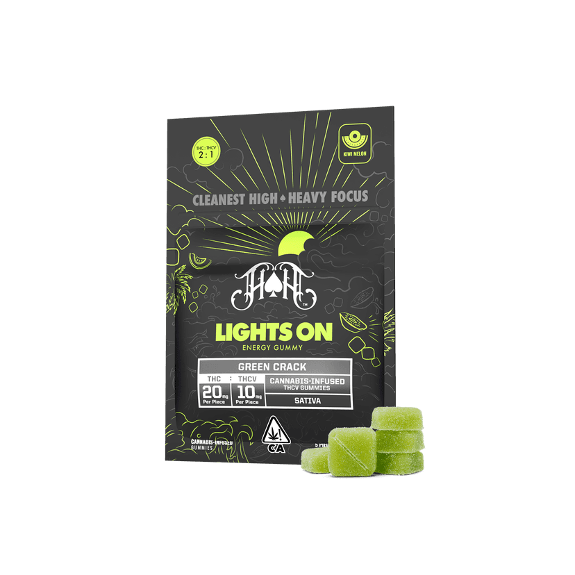 Green Crack 2:1 THCV Gummies