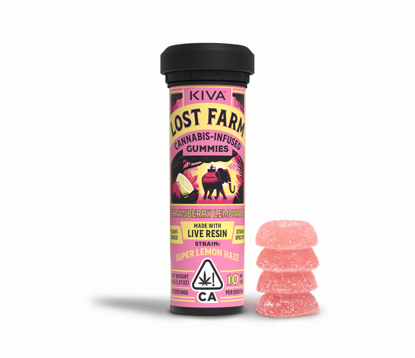 Strawberry Lemonade Live Resin Gummies
