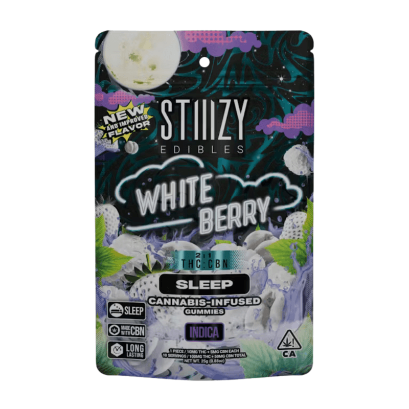 Gummies-STIIIZY-White Berry 2:1 Gummies