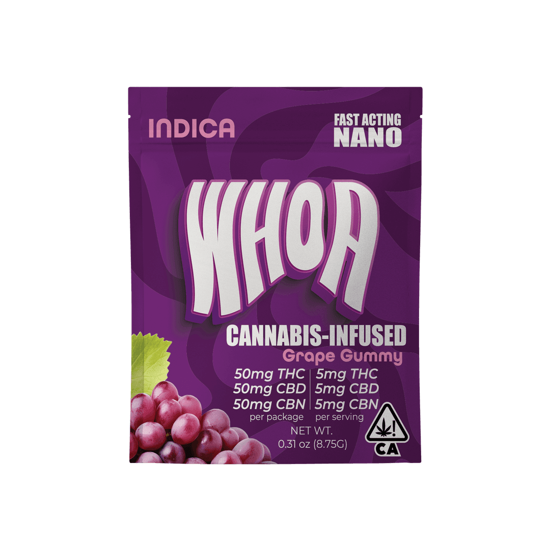 Gummies-Whoa -Grape Gummy 1:1:1