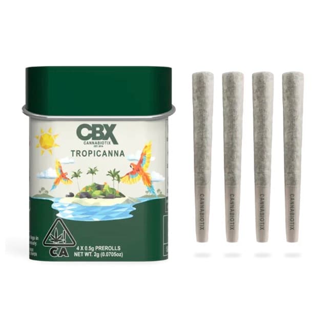 Pre-Roll Pack-Cannabiotix-Tropicanna 0.5g 4-Pack