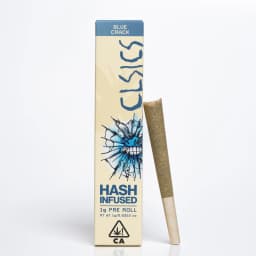 Single Infused Pre-Roll-CLSICS-Blue Crack Hash Infused Preroll-image-1