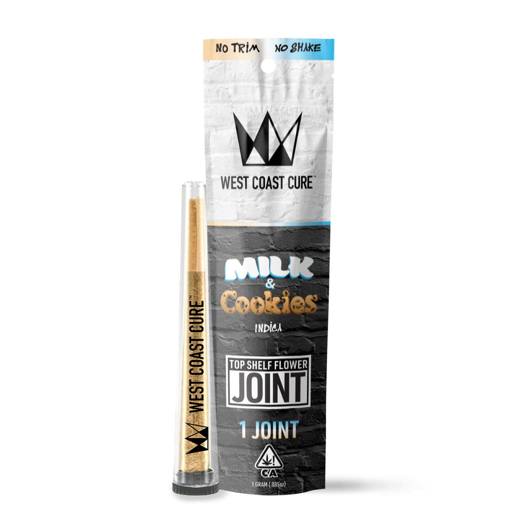 Single Pre-Roll-West Coast Cure-Milk & Cookies CUREjoint