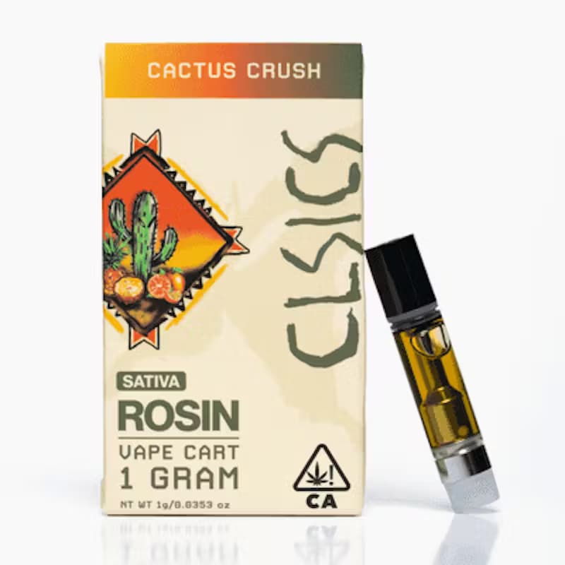 Solventless Rosin Vape-CLSICS-Cactus Crush Cartridge