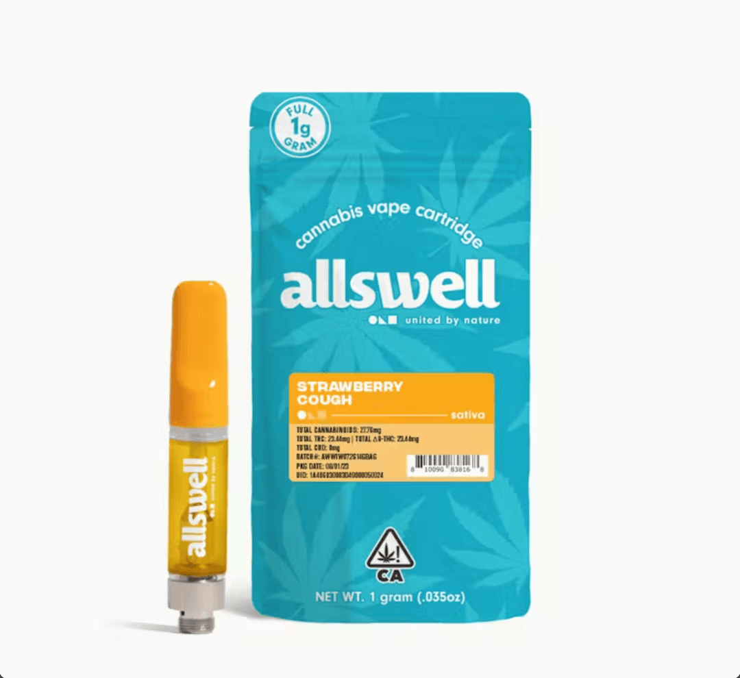 Vapes-Allswell-Strawberry Cough Cartridge